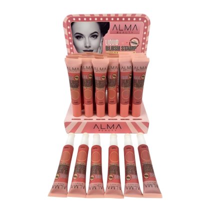 MAQUILLAJE ÁRABE RUBOR LÍQUIDO ALMA BEAUTY